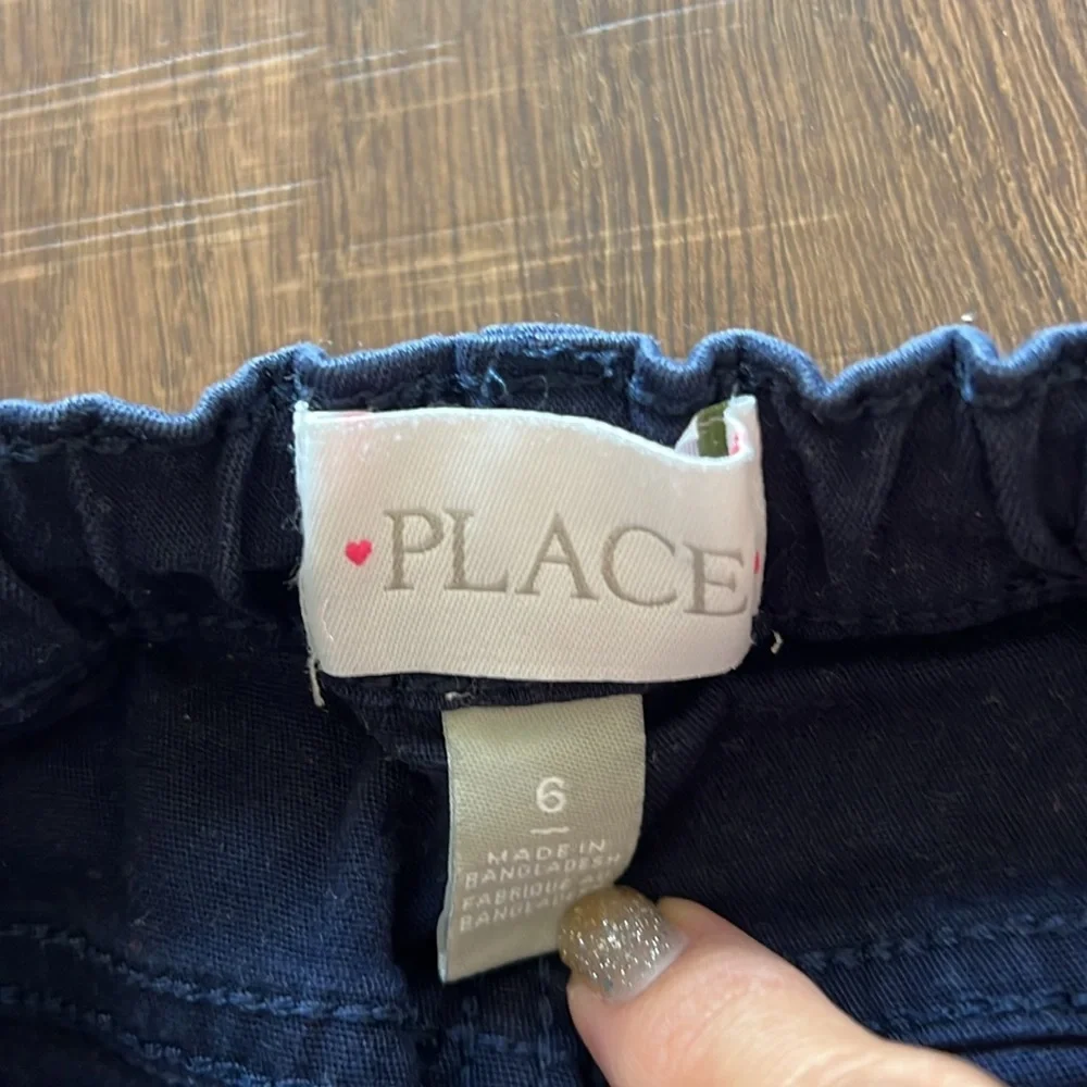 Children’s place girls uniform pants size:6